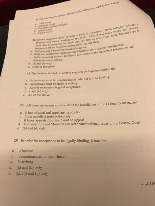 21. The wng epecial riunals in the Malaysian