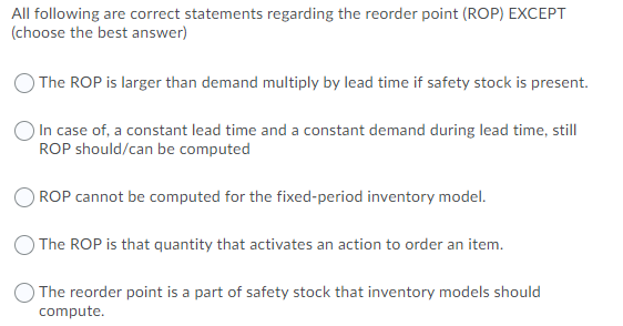 The common measures of a queuing system's