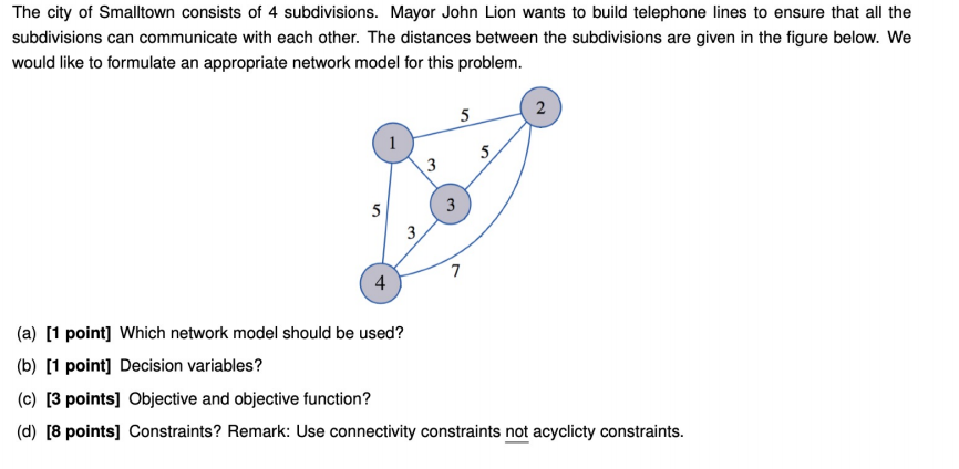 USE EXCEL SOLVER TO SOLVE THE MODEL. AND PLEASE