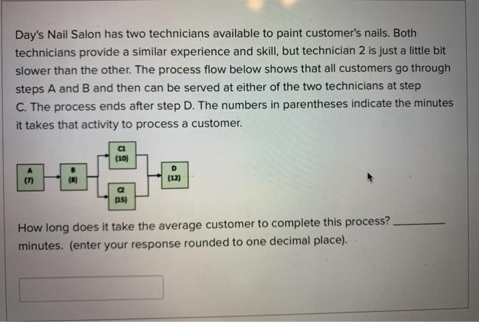 Day's Nail Salon has two technicians available to