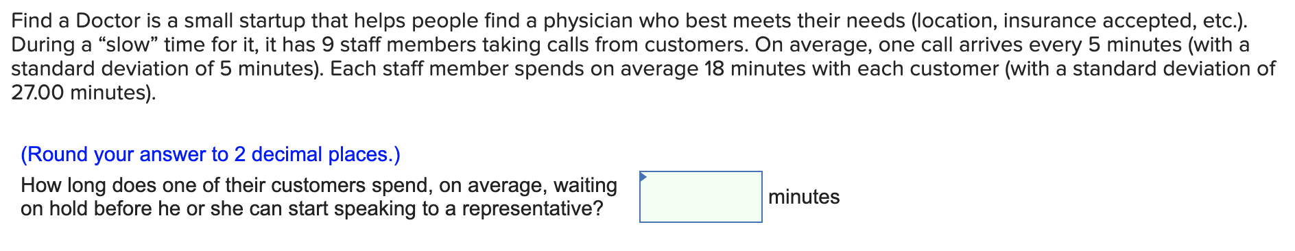 Find a Doctor is a small startup that helps