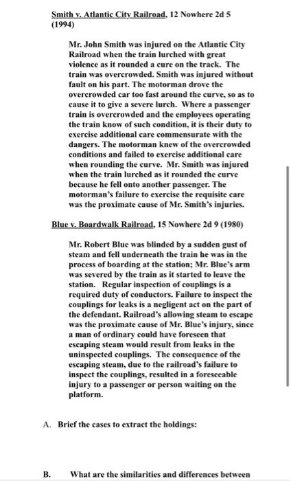 Homework Assignment Chapter 23 Synthesizing Cases