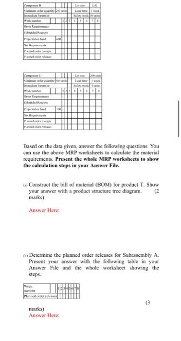 Question 2: (20 marks) Suppose you are offered an