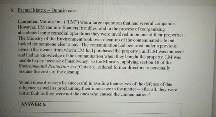 Subject commercial law Need the answer asap 6.