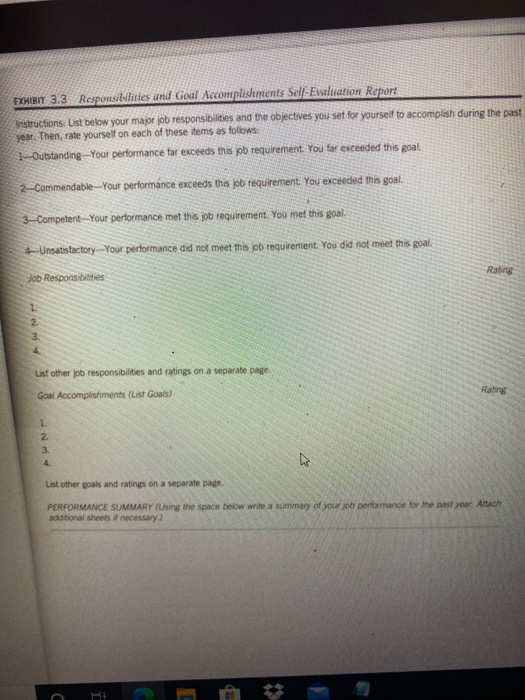 question 1. INVENTORY OF FACTS . brief listing