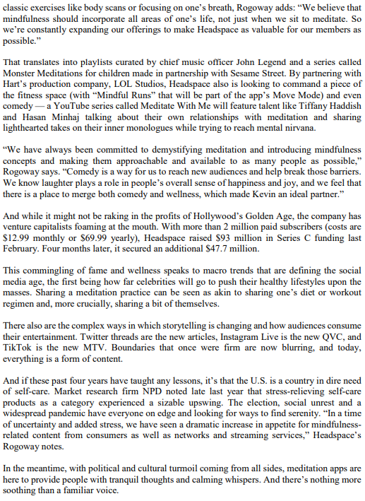 With examples from the case, use the basic