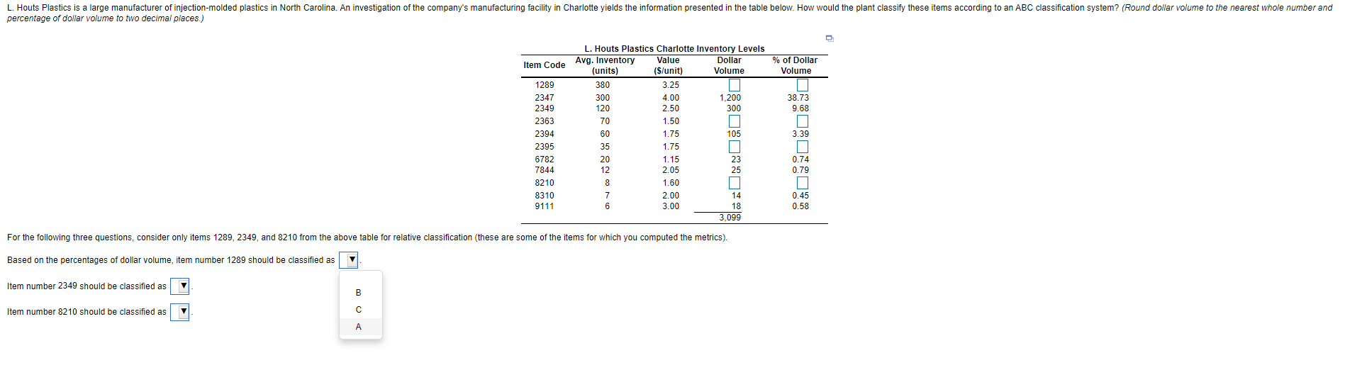 L. Houts Plastics is a large manufacturer of