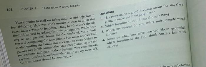 Critical Analysis IF TWO HEADS ARE BETTER THAN