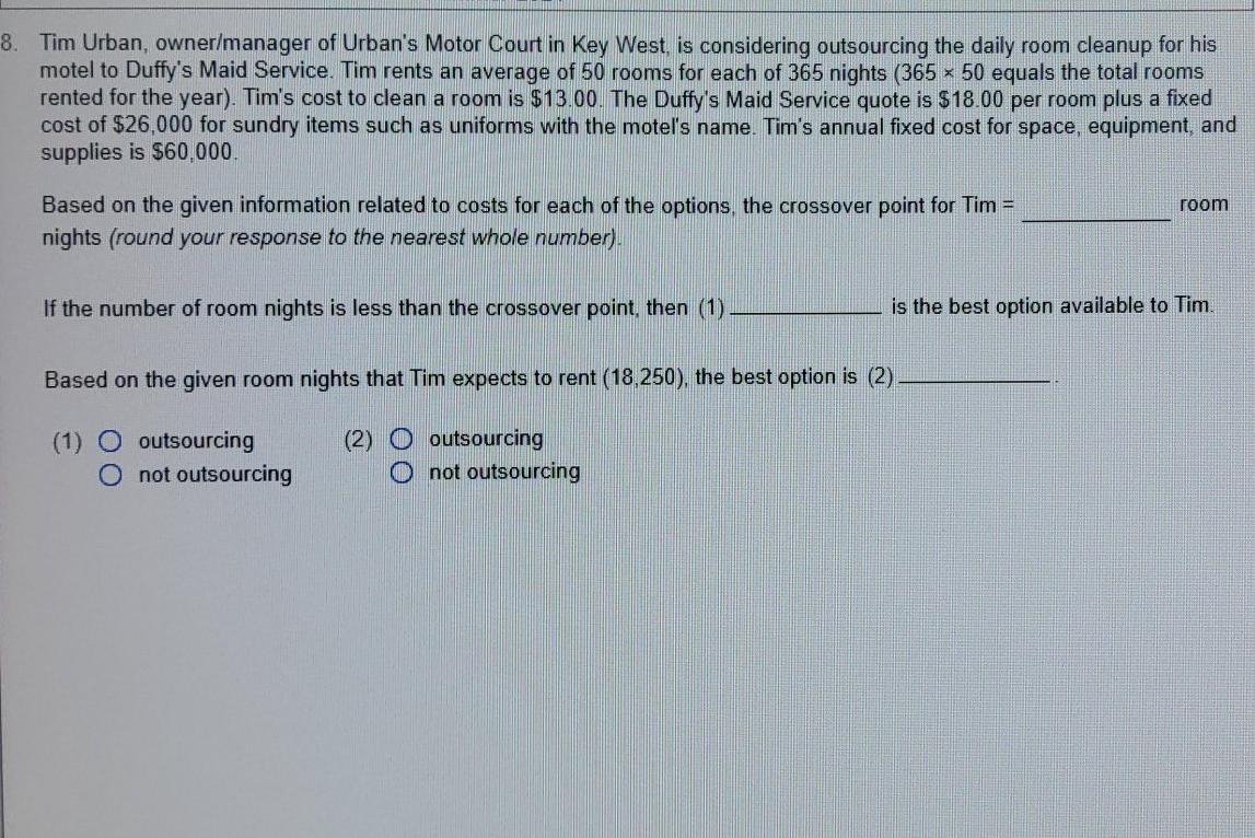 8. Tim Urban, owner/manager of Urban's Motor