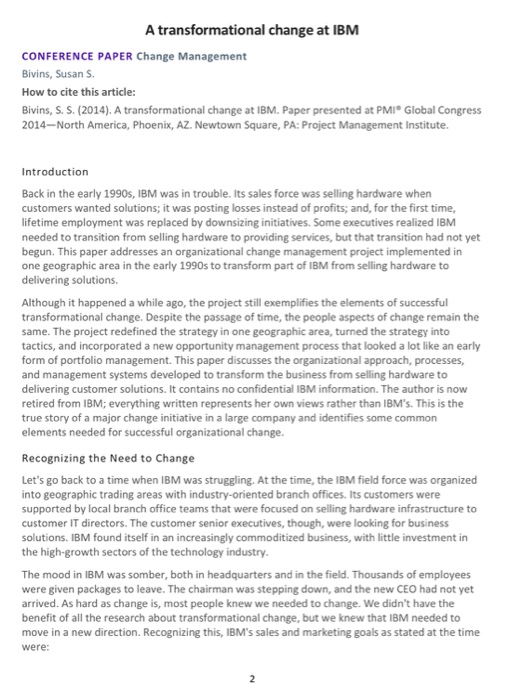 please Read this case and answer the questions