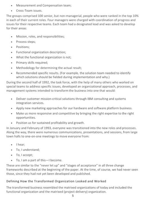 please Read this case and answer the questions