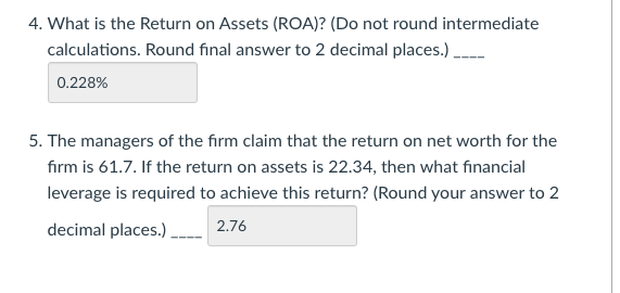 My answers are wrong. What are the correct