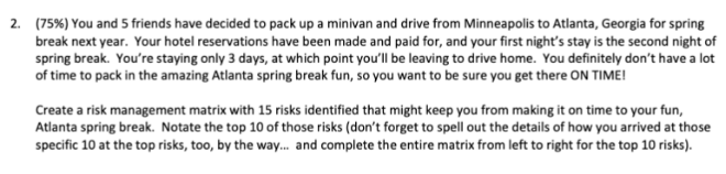 I will give thumbs up! 2. (75%) You and 5 friends