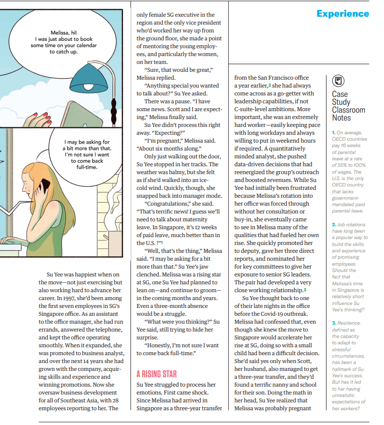 QUESTIONS Define work-family conflict and outline