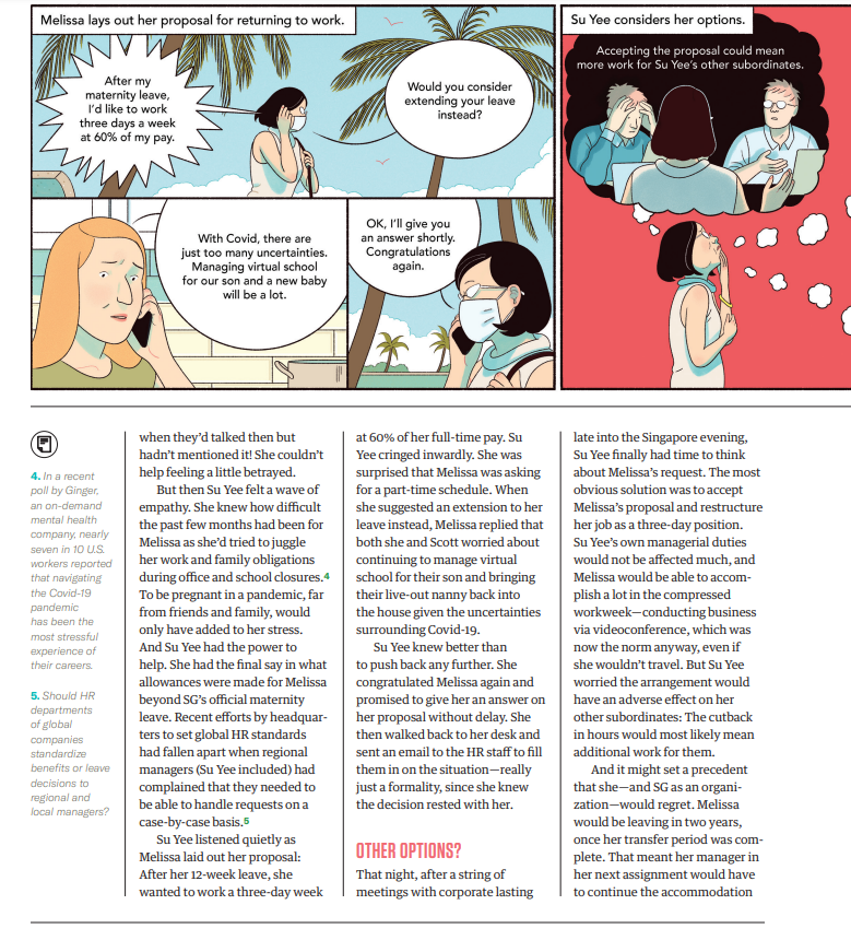 QUESTIONS Define work-family conflict and outline