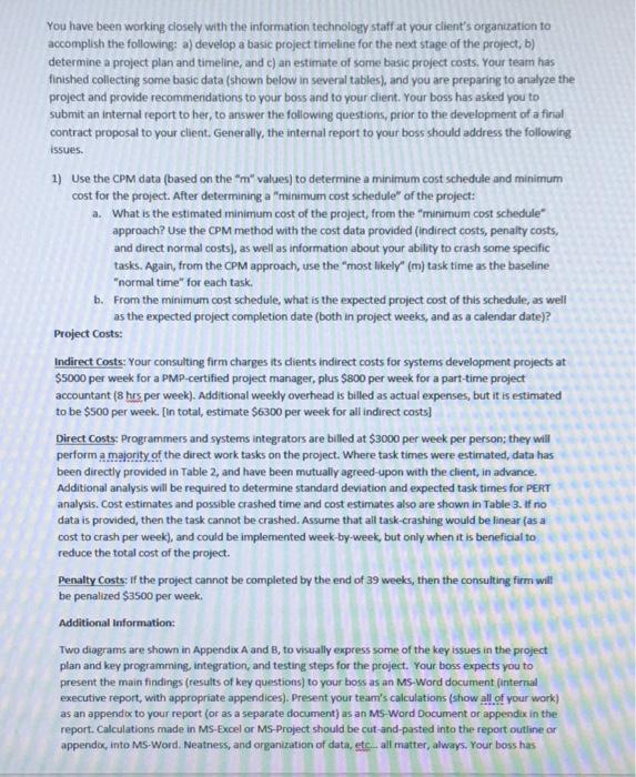 Group Project #2 - Short Consulting Case Problem