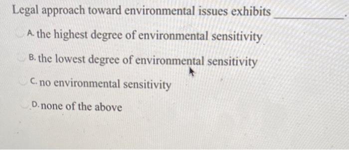Can someone solve it fast!! Legal approach toward