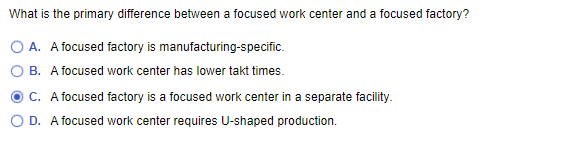 What is the primary difference between a focused