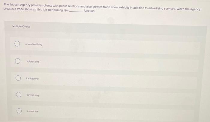 The Judson Agency provides clients with public