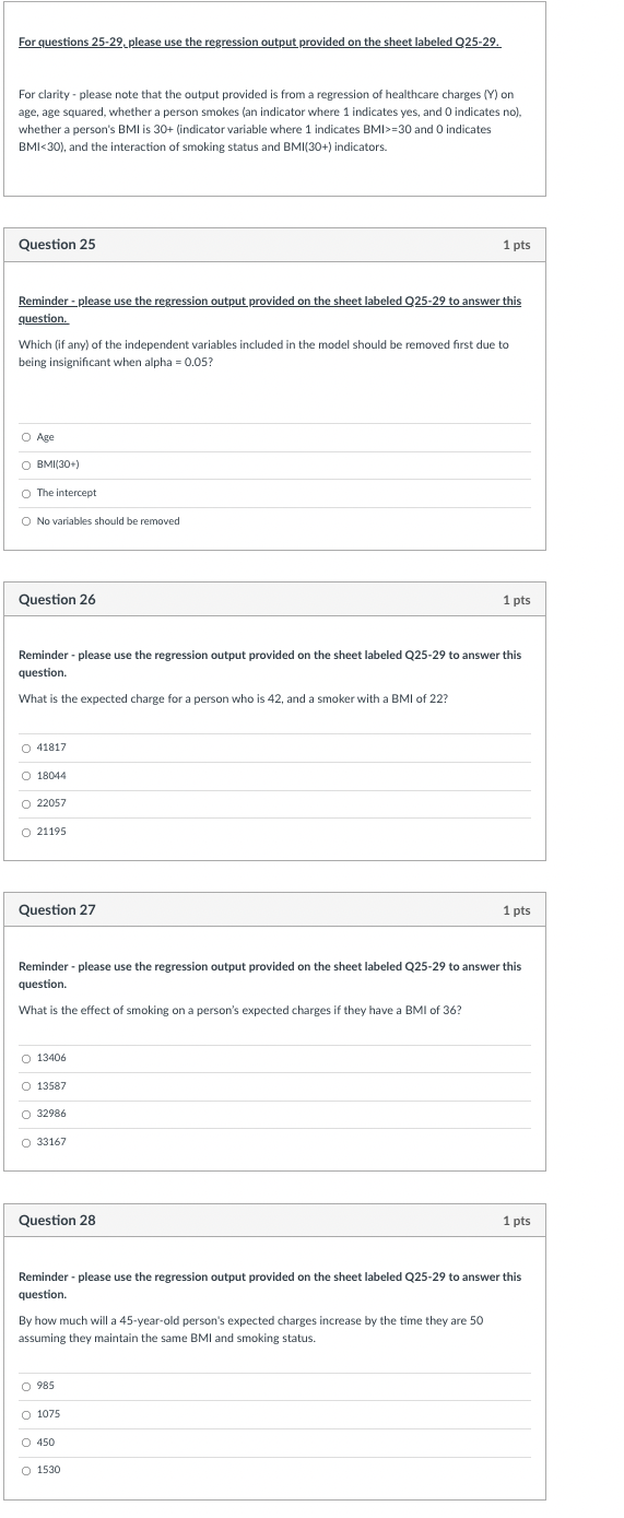 SUMMARY OUTPUT Regression Statistics Multiple R R