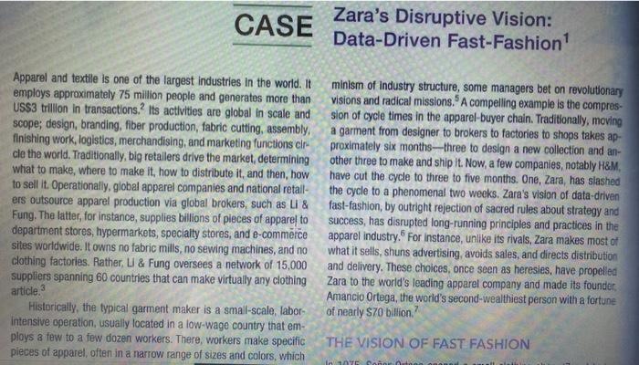 1) Do you believe Zara has done a good job in its