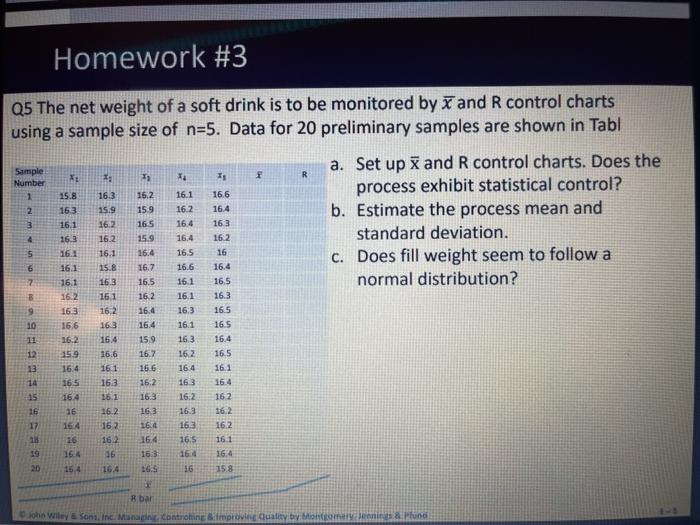 please answer A B and C Homework #3 Q5 The net