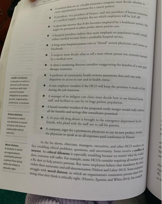 Return to the Ethics Problems section of this