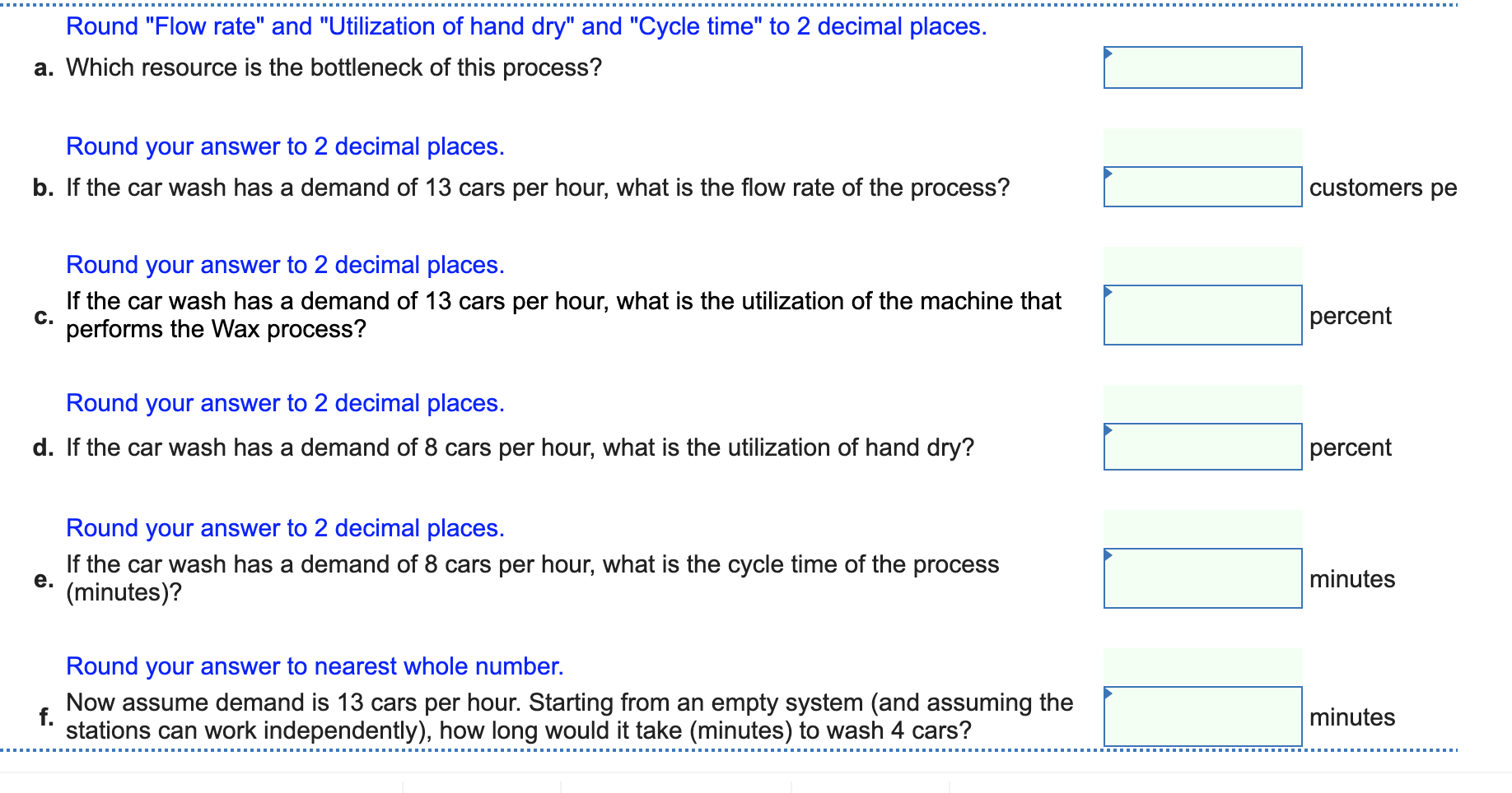 An automated car wash serves customers with the