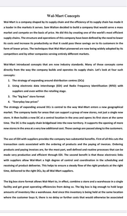 what are the four characteristics of the customer