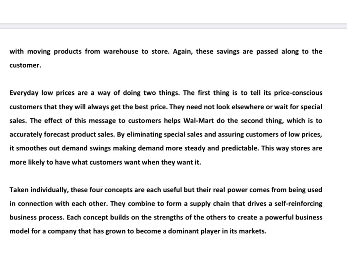 what are the four characteristics of the customer