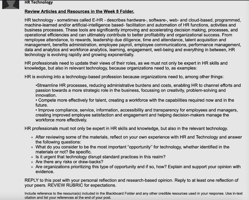 Review Articles and Resources in the Week 8