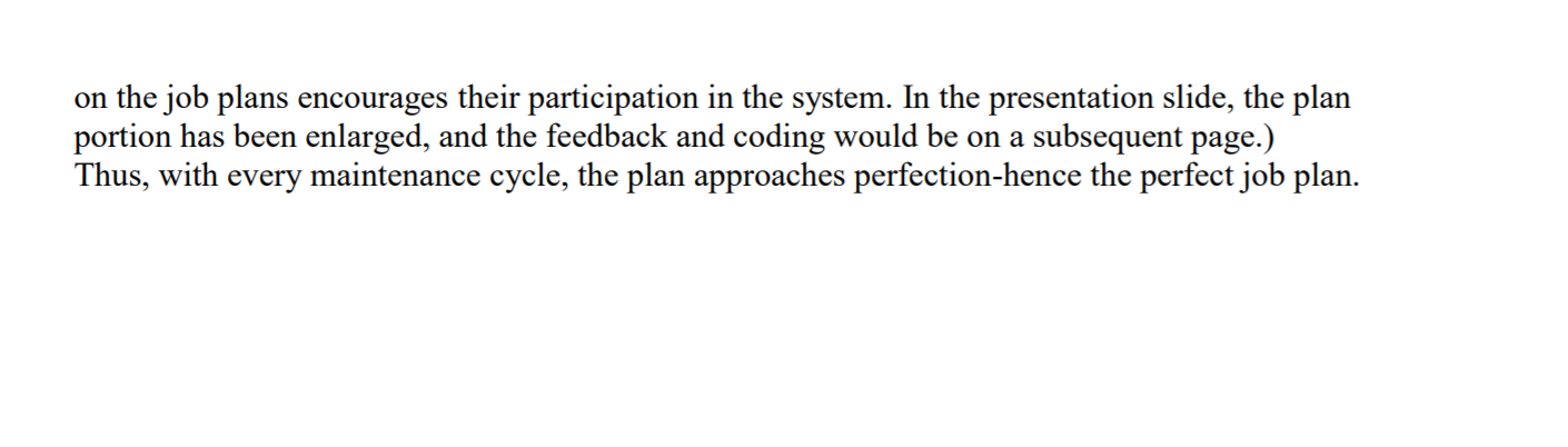 I need a work order from this given case study.