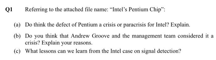 Please answer the questions referring to the CASE