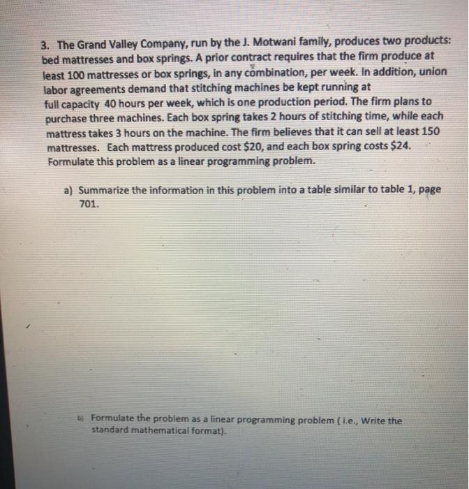 Please use word so I can put the answer down 3.