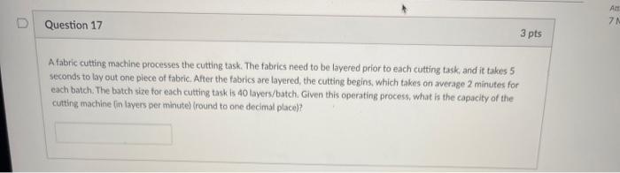 A fabric cutting machine processes the cutting