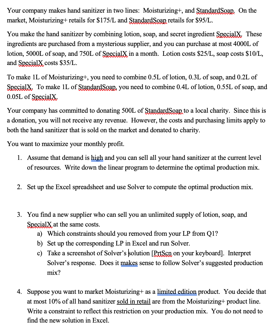 I need the answer of questions 3 and 4. Your