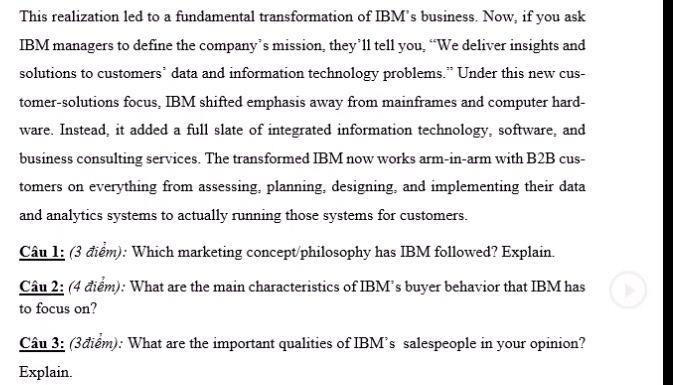 IBM is a household word to most of us. However,