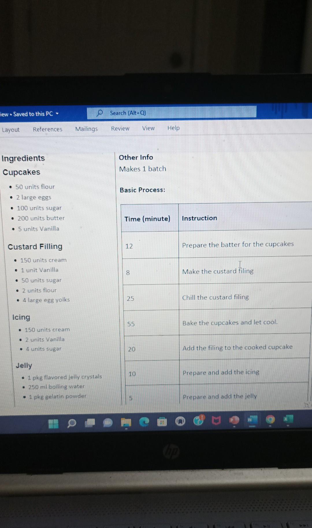 Staffing Calculations We estimate that we will