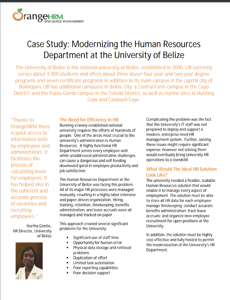 Write a brief summary of the Case Study? (300