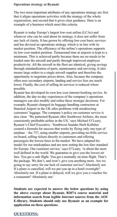 QUESTIONS: Answer the below questions based on