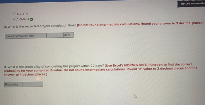 6 Problem 5-10 (Algo) The following represents a