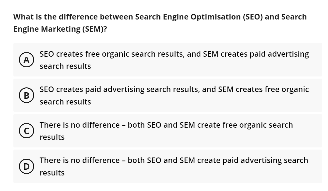 What is the difference between Search Engine
