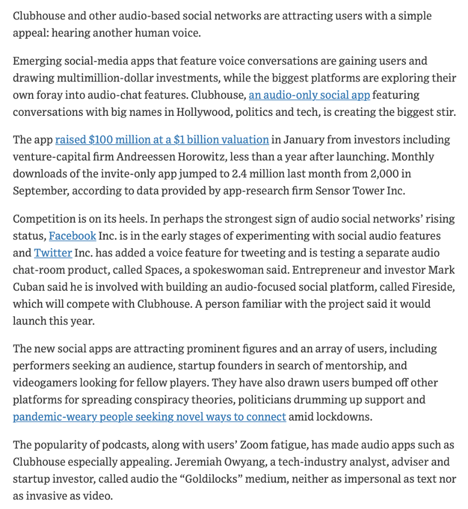 Summary of technology standardization and
