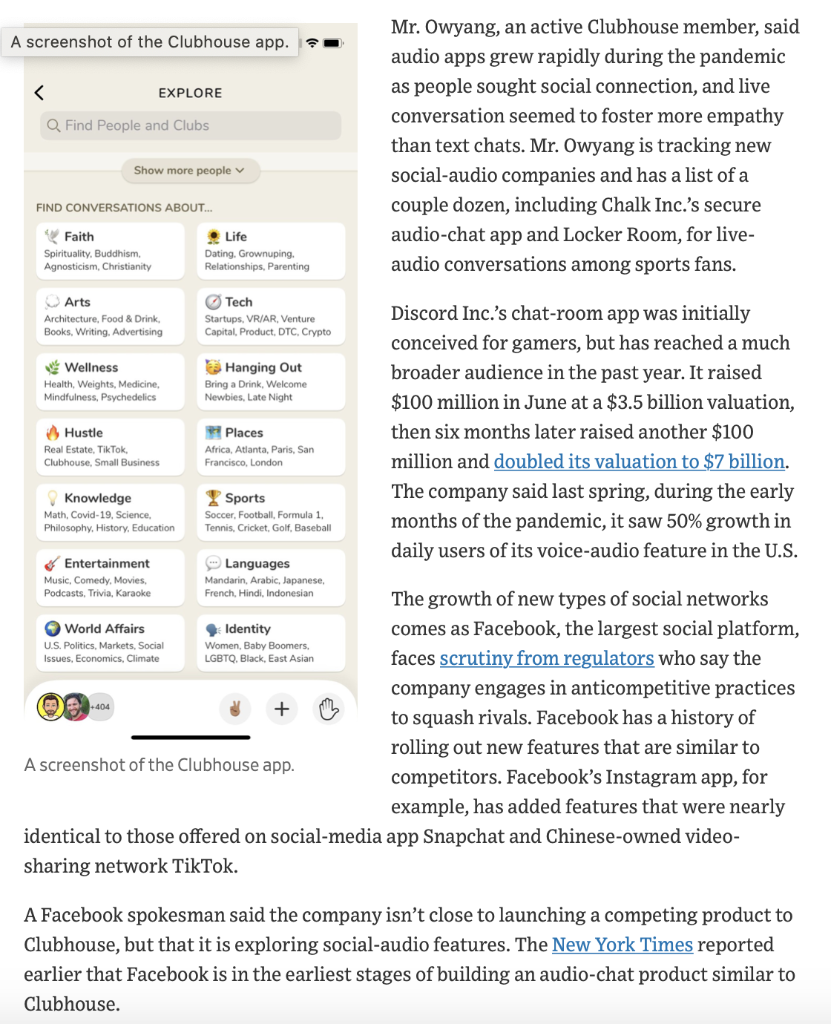 Summary of technology standardization and
