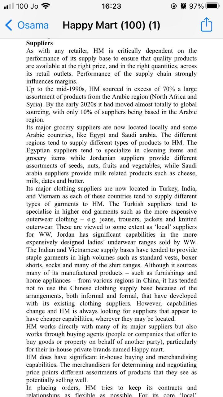 please help me with this case study 100 Jo 16:22