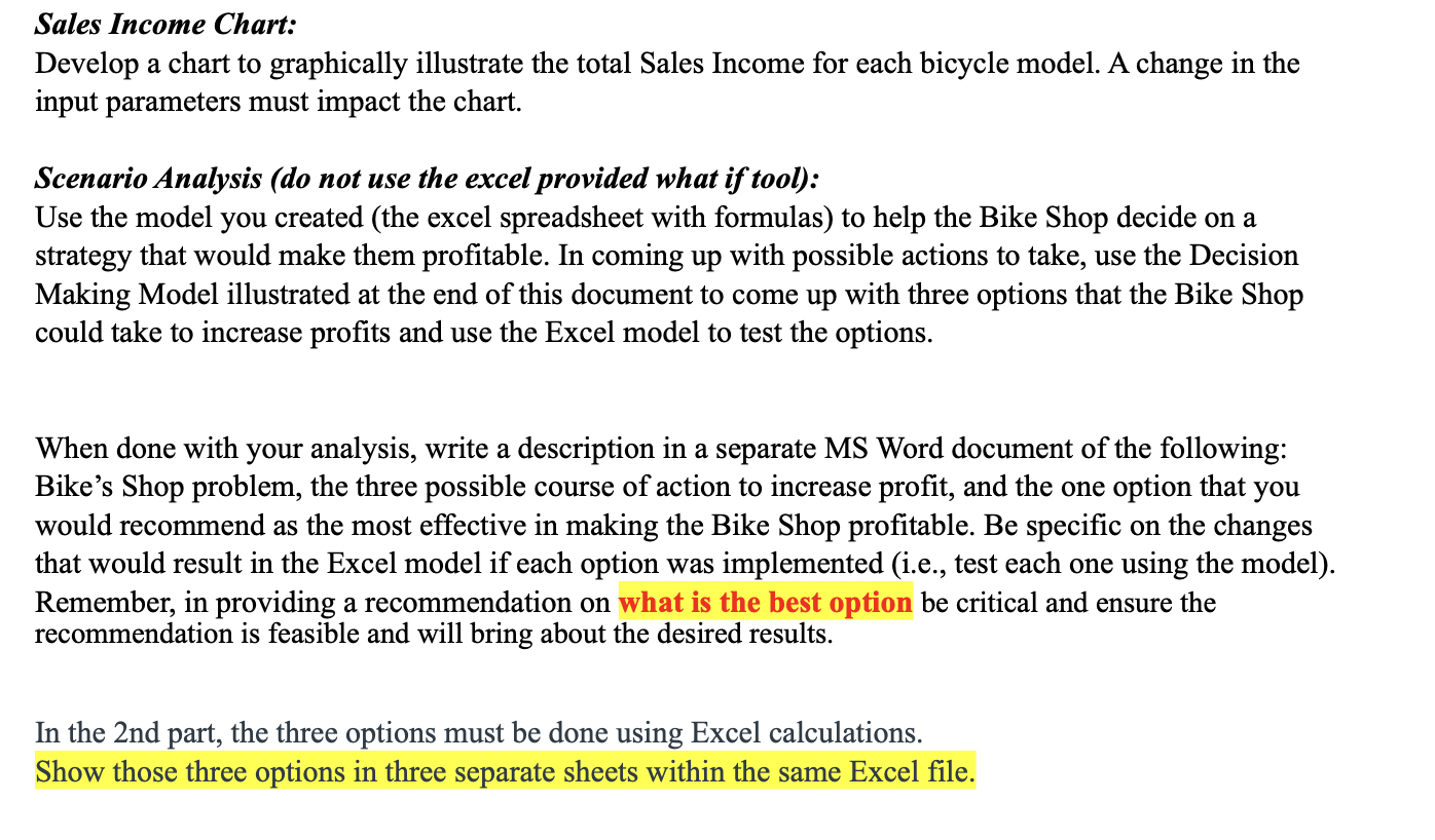 IS130 Building a Decision Support System with MS
