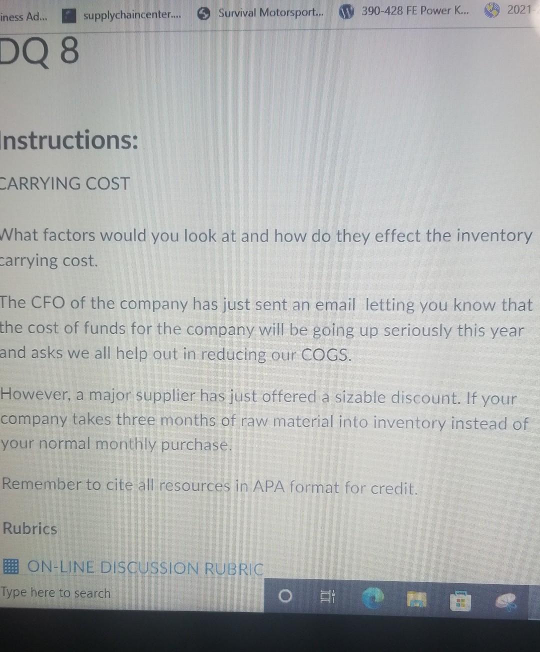 390-428 FE Power K... 2021 iness Ad... Survival