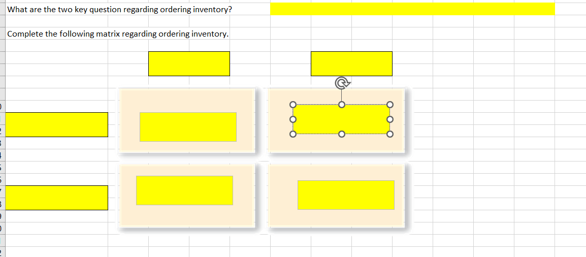 What are the two key question regarding ordering