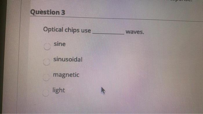 Question 4 'Information' refers to available data