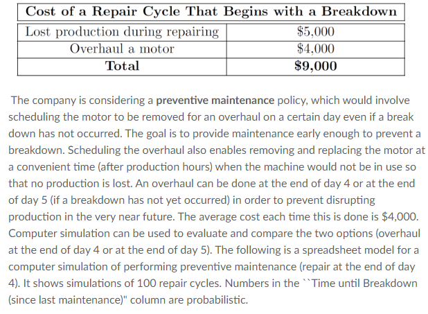 The Heavy Duty Company has just purchased a large